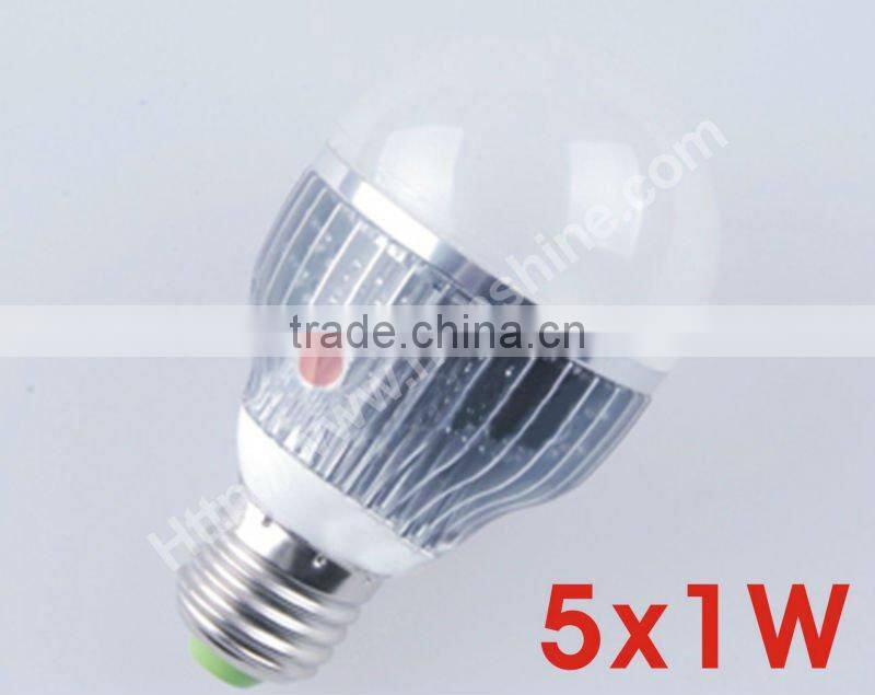 new type 5w led bulb e27 1500 lumen