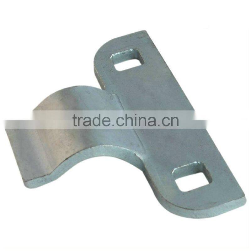 forged hold down clip for BISO harvester