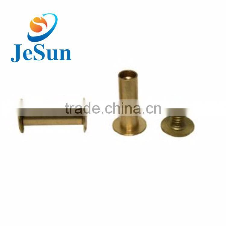 China custom good quality brass screws