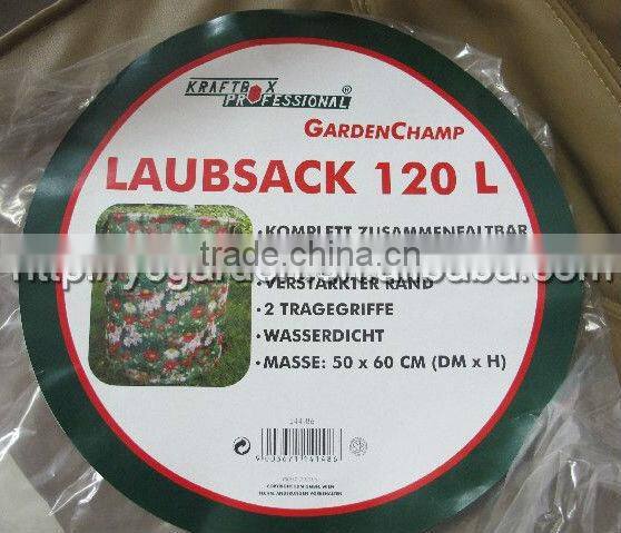 household pop up bag with zipper garden leef barrel 46 gallon leaf bag manufacturer