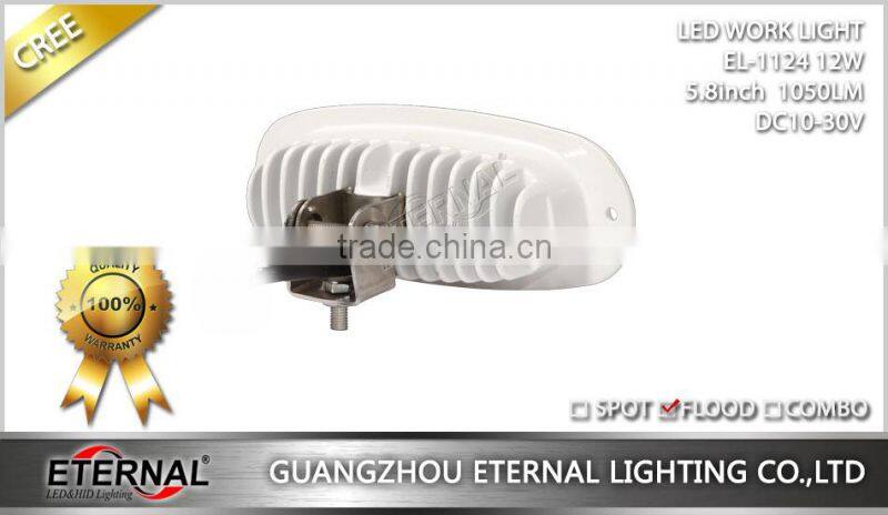 5.8in 12W mini light bar led work light for ATV UTV SUV offroad motorcycle powersports 4x4 racing marine boat flood beam lamp