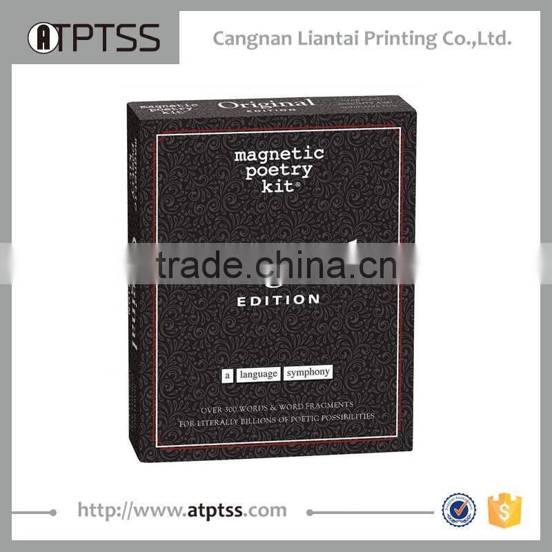 Novelty creative magnetic poetry kit