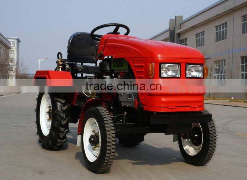 2015 hot sale NEW STYLE mini wheels tractor 12hp/ 15hp /18hp