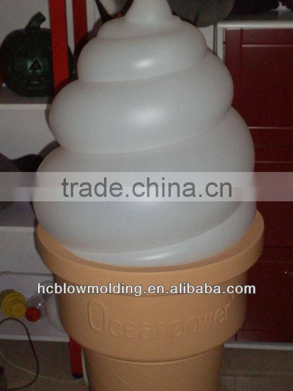 OEM Blow Molding Ice-cream plastic tank Ice cream Display billboards mould Huizhou factory