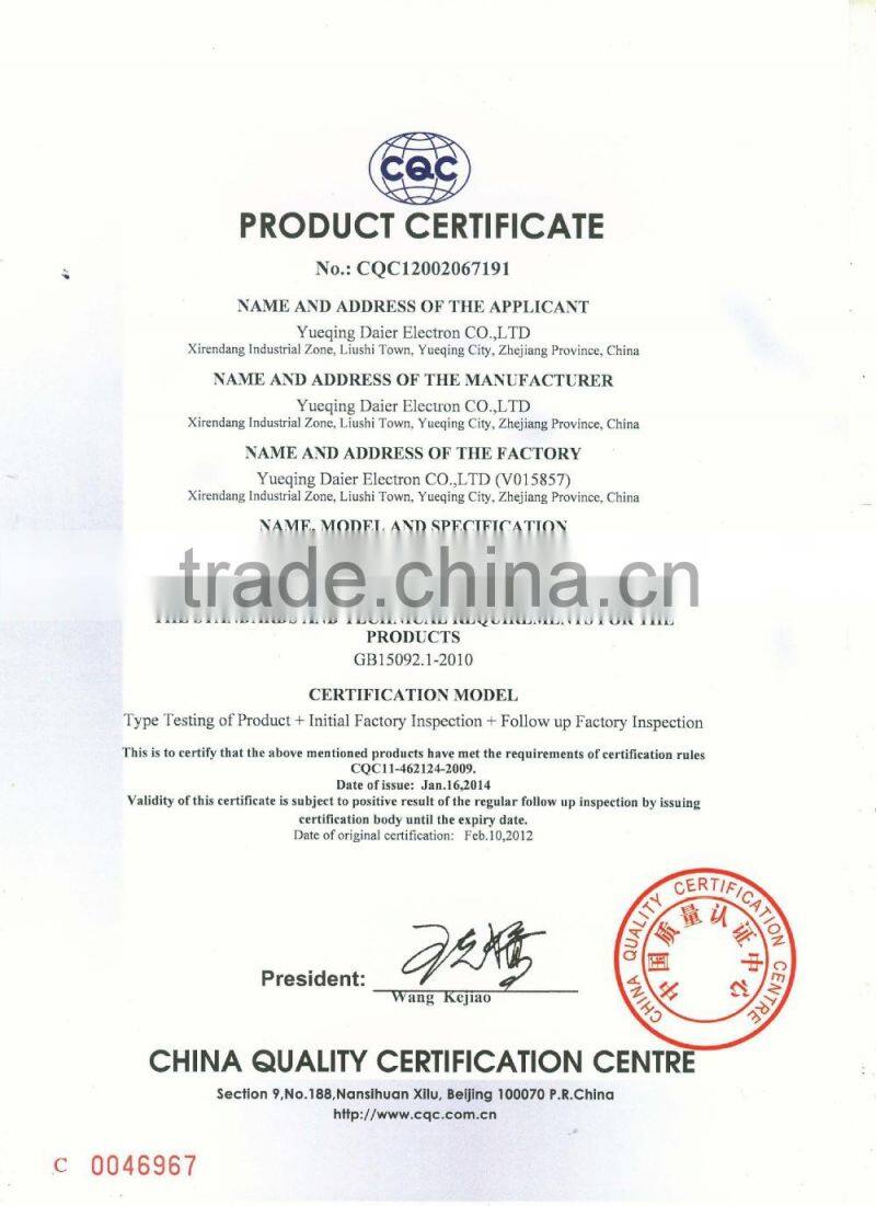 tilt of mercury miniature mercury float switch