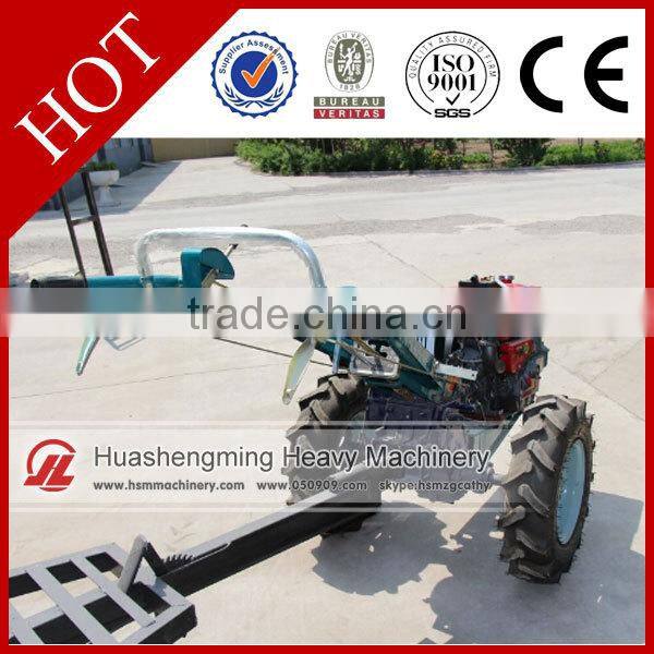 HSM ISO CE 2 Years Warranty Walking Tractor With Trailer