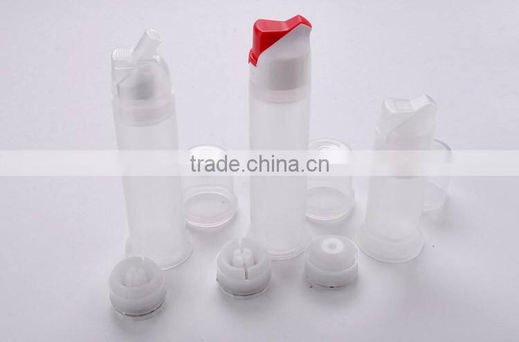 Wholesale sale 60ml, 100ml, 120ml plastic cosmetic Toothpaste Airless Bottle