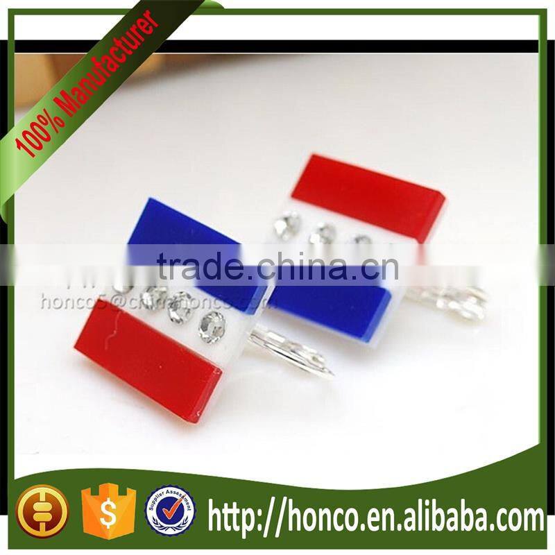 Alibaba hot selling colorful artificial earring with quick delivery HC-118