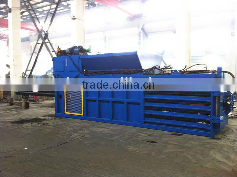 high quality HPM Scrap Plastic Horizontal Baler