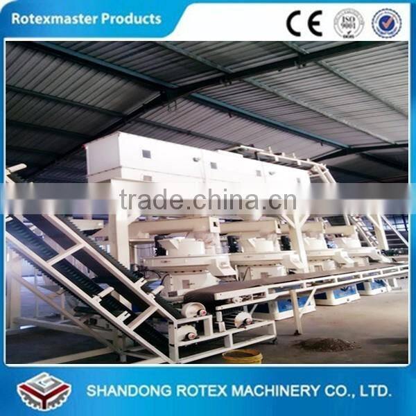 Wood Sawdust Straw Pellet Processing Line For Biomass Fuel