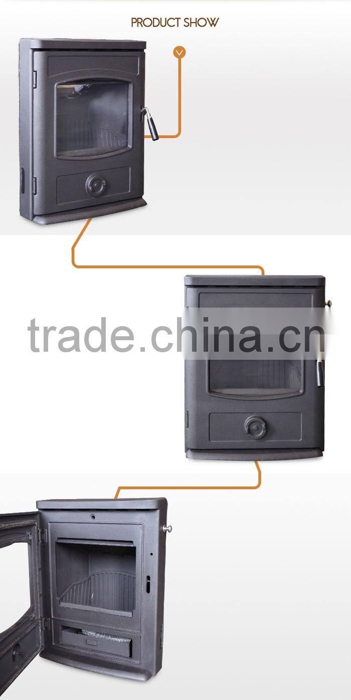 Free-standing Indoor Metal Wood Burning Fireplace with good price