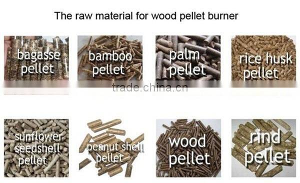 900,000 kcal high-tech sawdust and wood pellet biomass burner as heating source