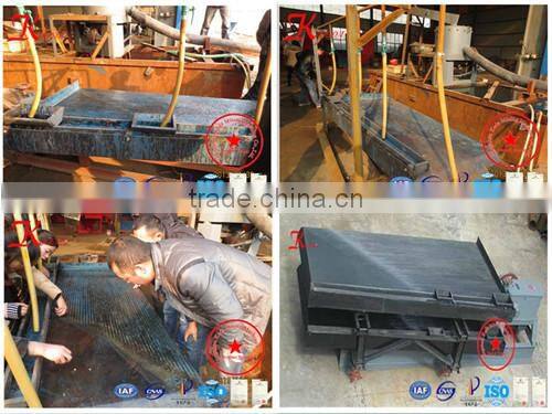 Alluvial Gold Refining Equipment Vibrating Table