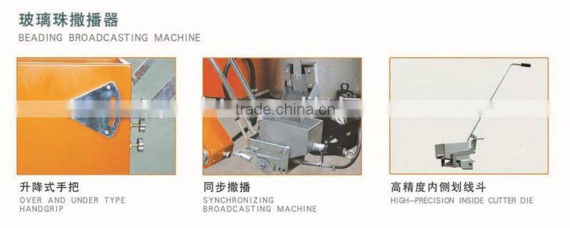 GD320 Hand push width 10-45mm thermoplastic pavement marking machine