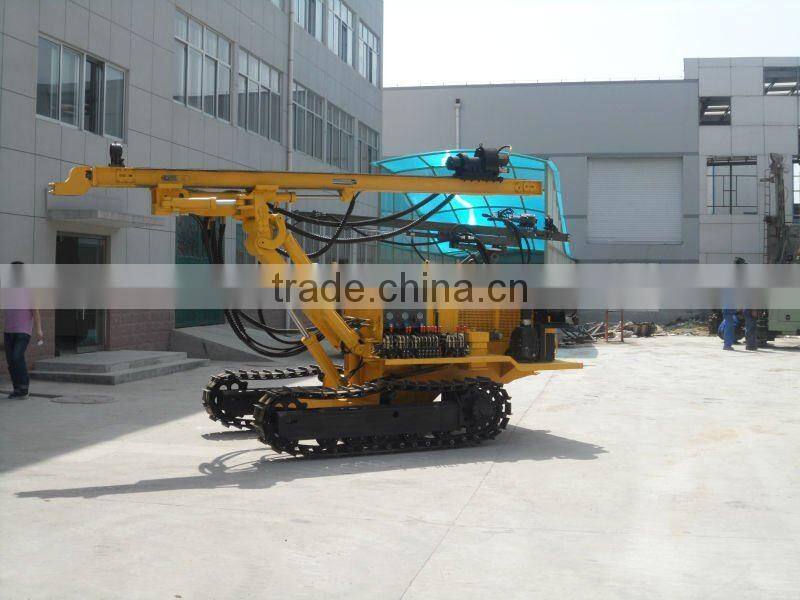 CTQ-Z138YA hydraulic crawler down the hole drilling equipment /Blasting hole drilling rig