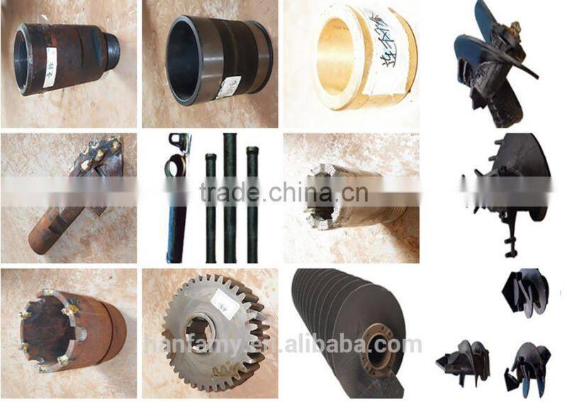 HF856A rotary piling rig with ISO & CE certification for road bridge foundation construction