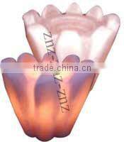 Handmade Himalayan Rock Salt Tea Light Candle Holder