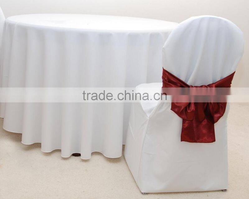 round 132'' restaurant table cloth for weddings