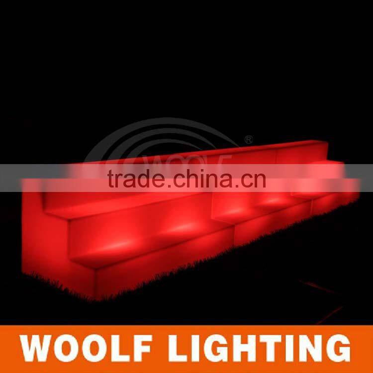 led lights beverage soft drink display racks plastic