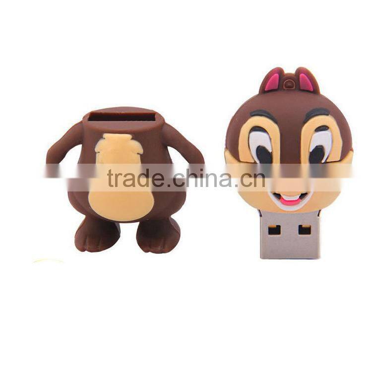 cheap cute squirrel usb memory stick