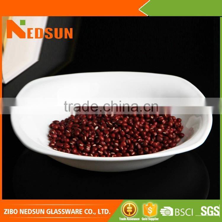 Hot sales opal glass plate