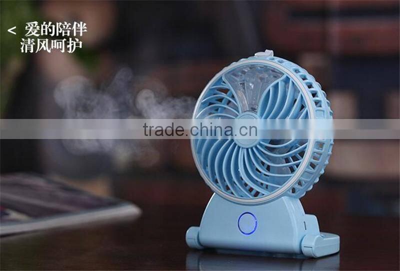 CT-739 The new USB charging air-conditioning fan Beauty Mini spray fan Humidification handheld fan Portable air-conditioning fan