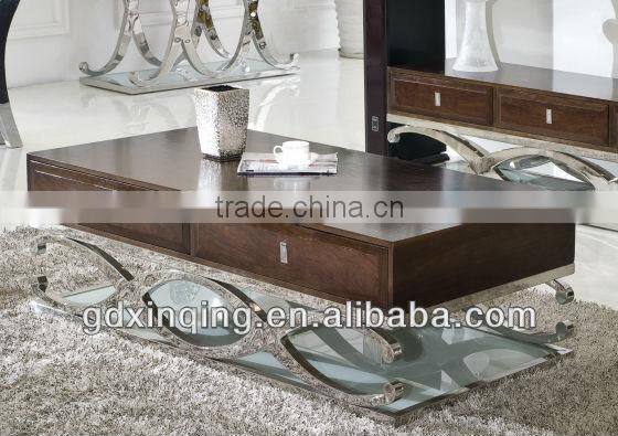 Hot Sale Easy Installation Glass Coffee Table C353