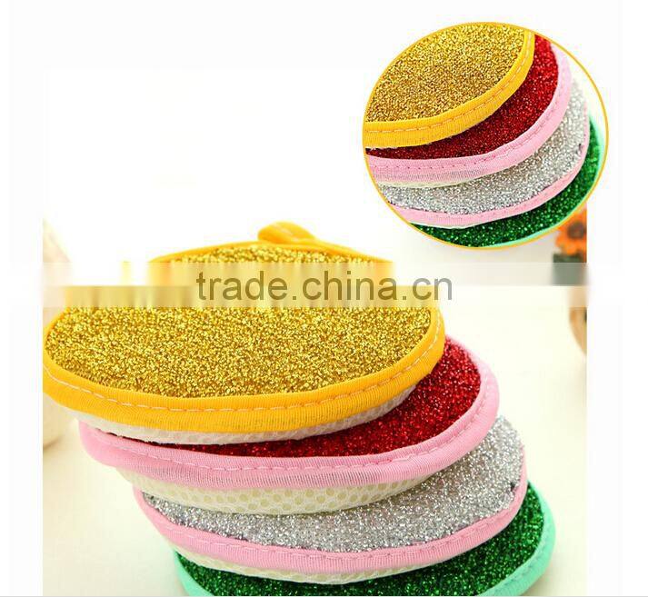 Q100 Plastic kitchen cleaning sponge brush