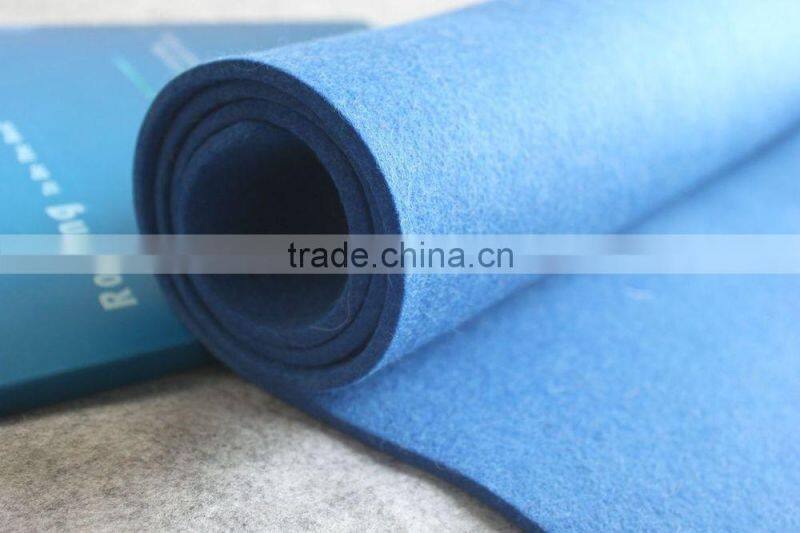 Wool carpet felt