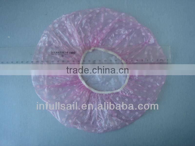 Disposable PE shower cap