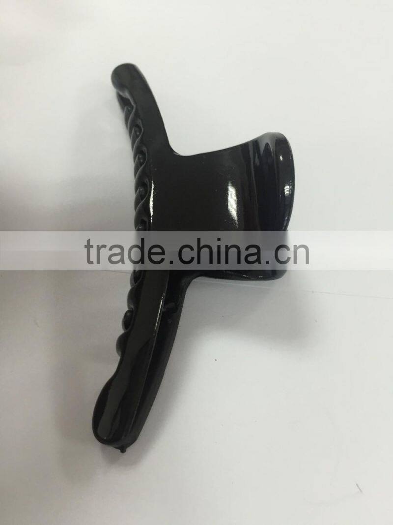 2016 simple design style long size fashion plastic claws jaw hair clips