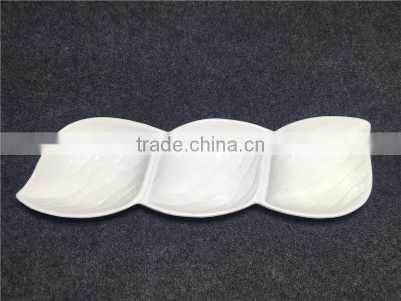 2016 stock white porcelain serving dishes