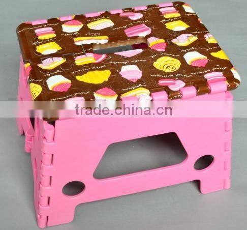 plastic folding stool with new design
