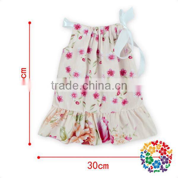cute baby girls 18 inch doll clothes summer floral cotton candy dress for dolls