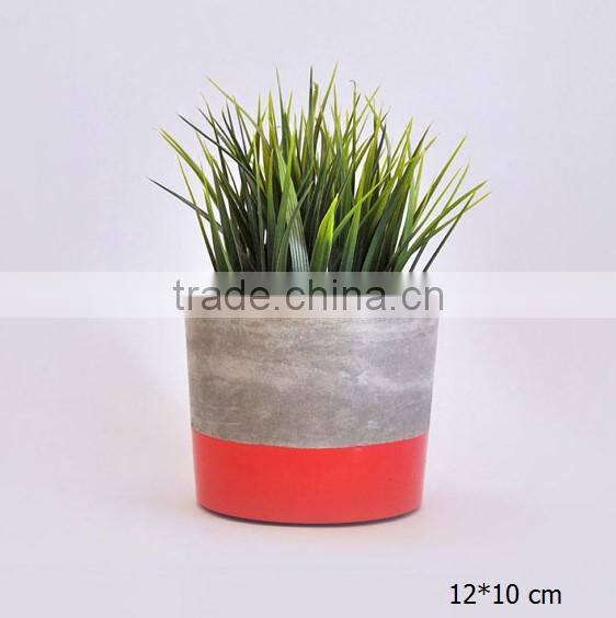 cement minimalist Geometic concrete flower vase