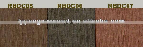 composite wood grain decking extrusion