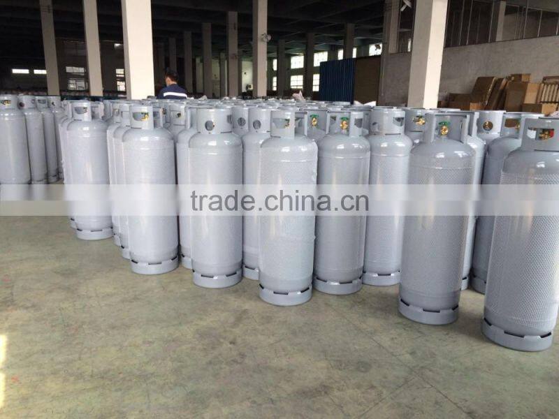 High quality DOT 4BW 48kg steel lpg gas tank