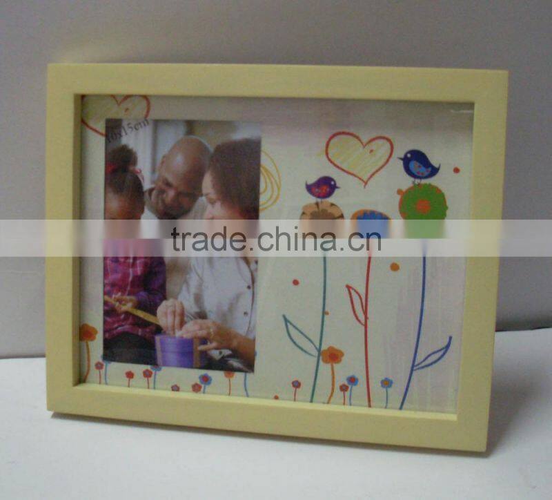 small wooden chrismas gift photo frame wood frame