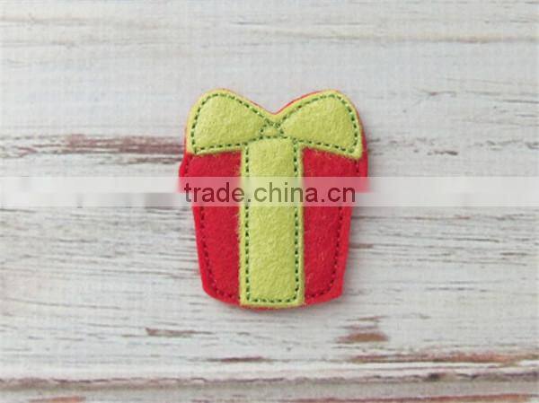 2017 Christmas Trees Felt Headband Slider Applique made in China