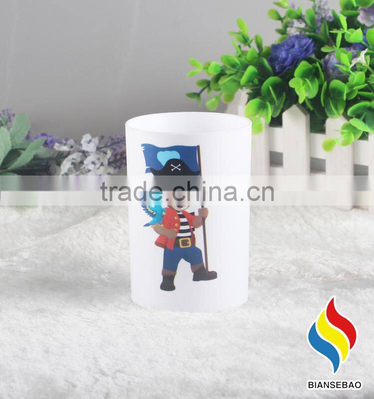 new design PP kids personalized plastic mugs with handle