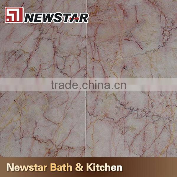 Newstar Reliable Cream Red Marble Tile Floor 60X30