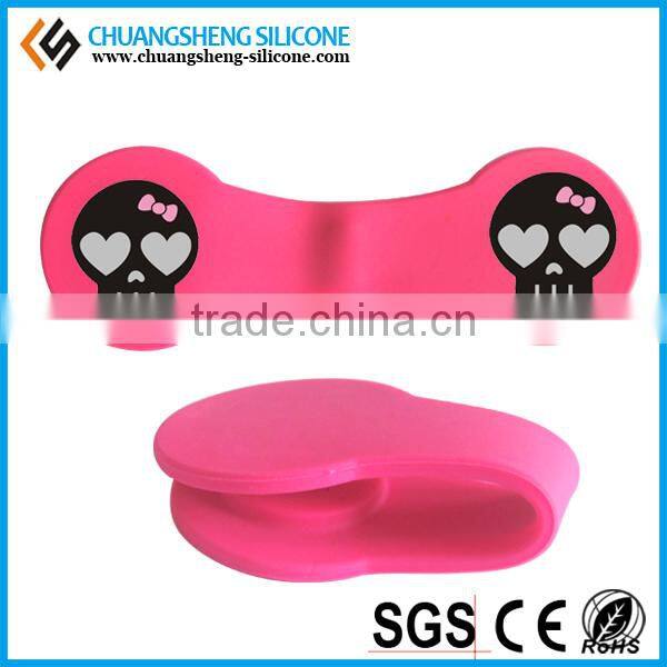 silicone convenient clip, hanging clips, decorative clips
