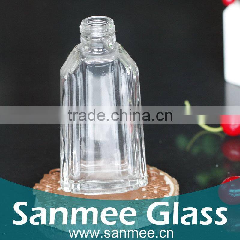 Supplies Glass Bottle 100ml Transparent Glass Bottle For Perfume