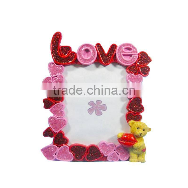 Resin photoframes for Valentine gifts