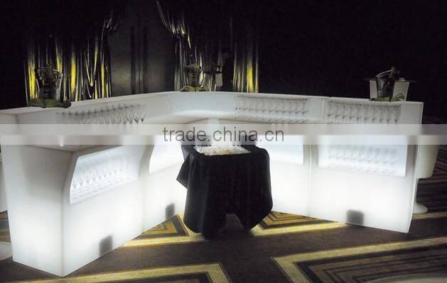 Iluminated outdoor lighting rechargeable led furniture