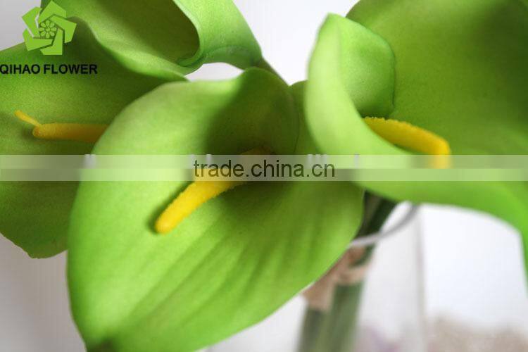 artificial flower/artificial ornament flowers artificial white calla lily flowers wedding decoration