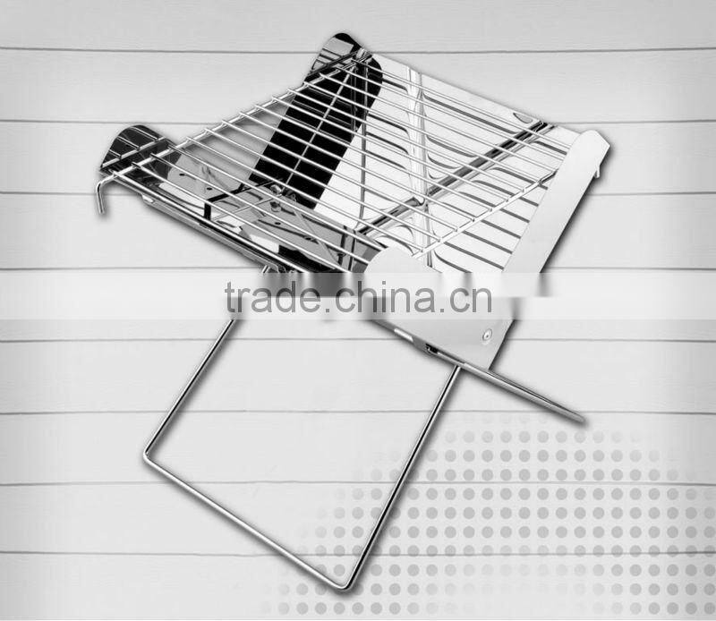 Mini stainless steel Folding bbq grill