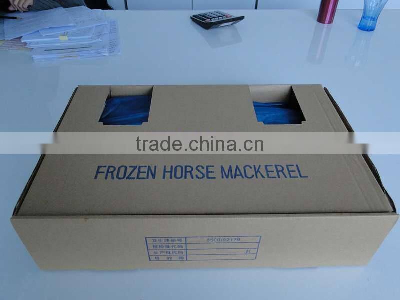 frozen horse mackerel 24cm+