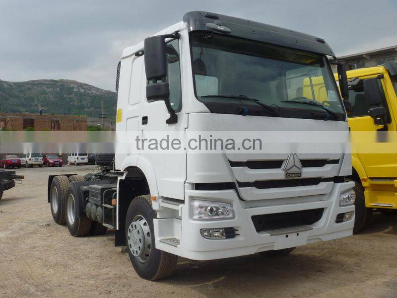 CHIna heavy trucks sinotruk 371hp howo tractor truck for sale made in CHina