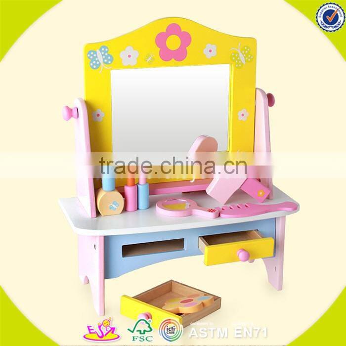 Wholesale preschool furniture wooden children role play toy furniture cheap wooden children bedroom furniture W08H073
